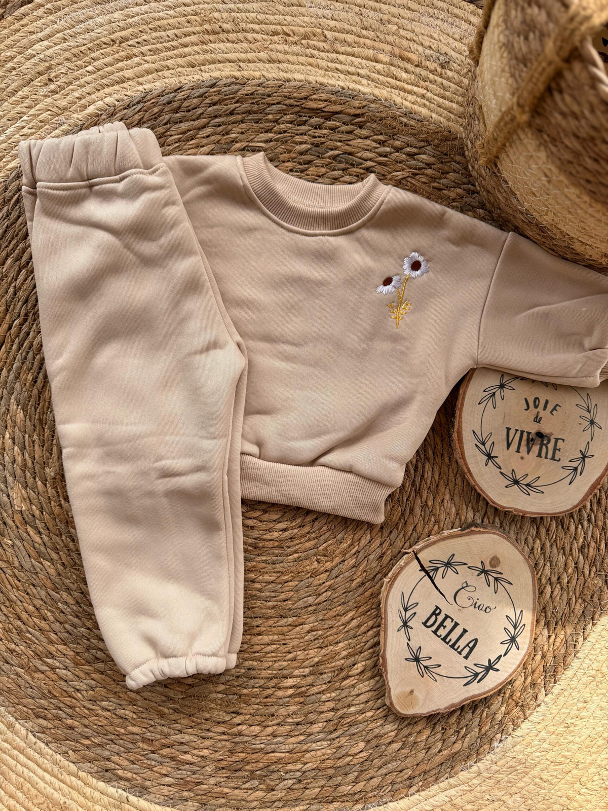 Flower Fleece Set