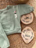 Green Fleece Set