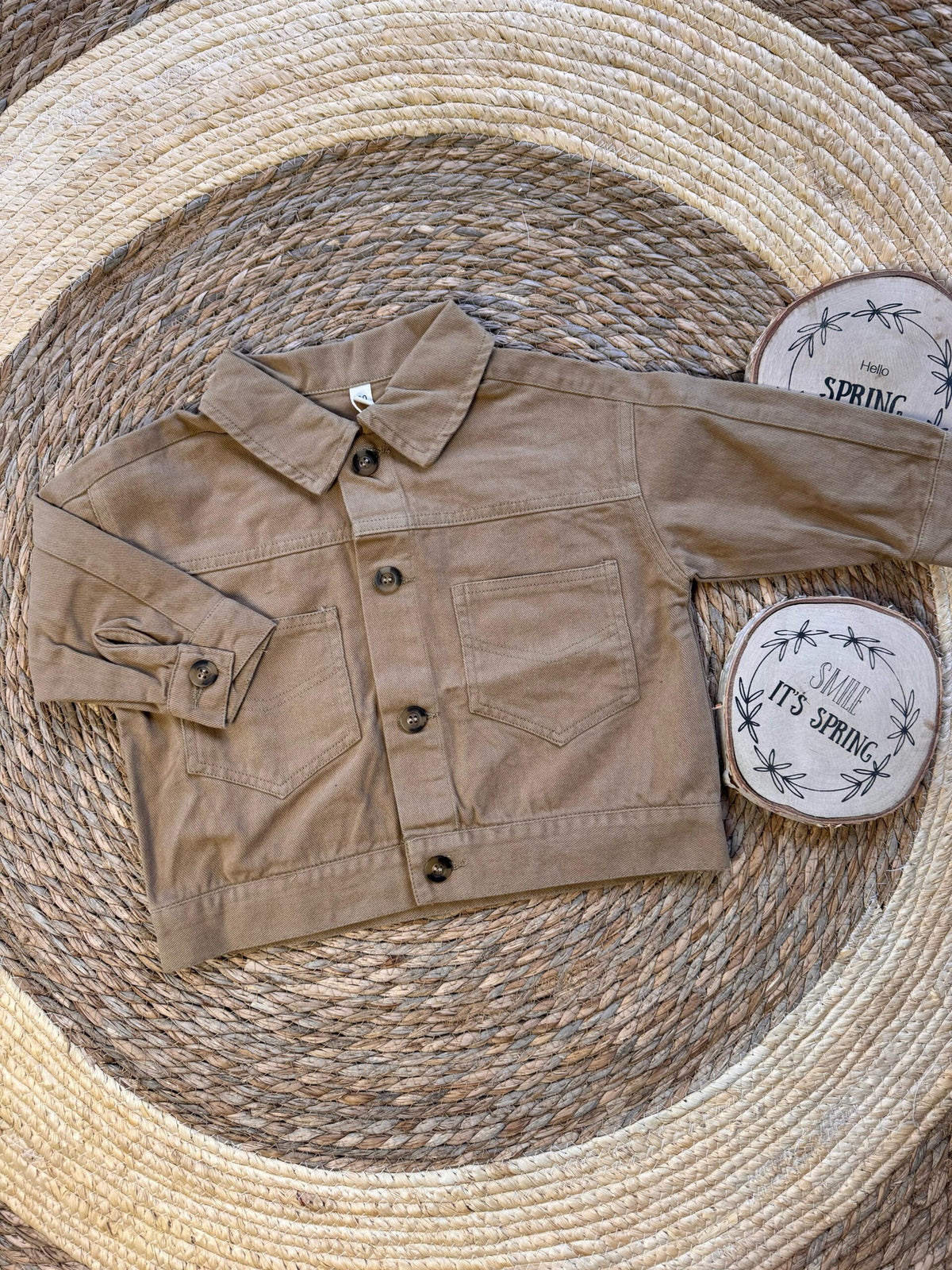 Denim Camel Jacket