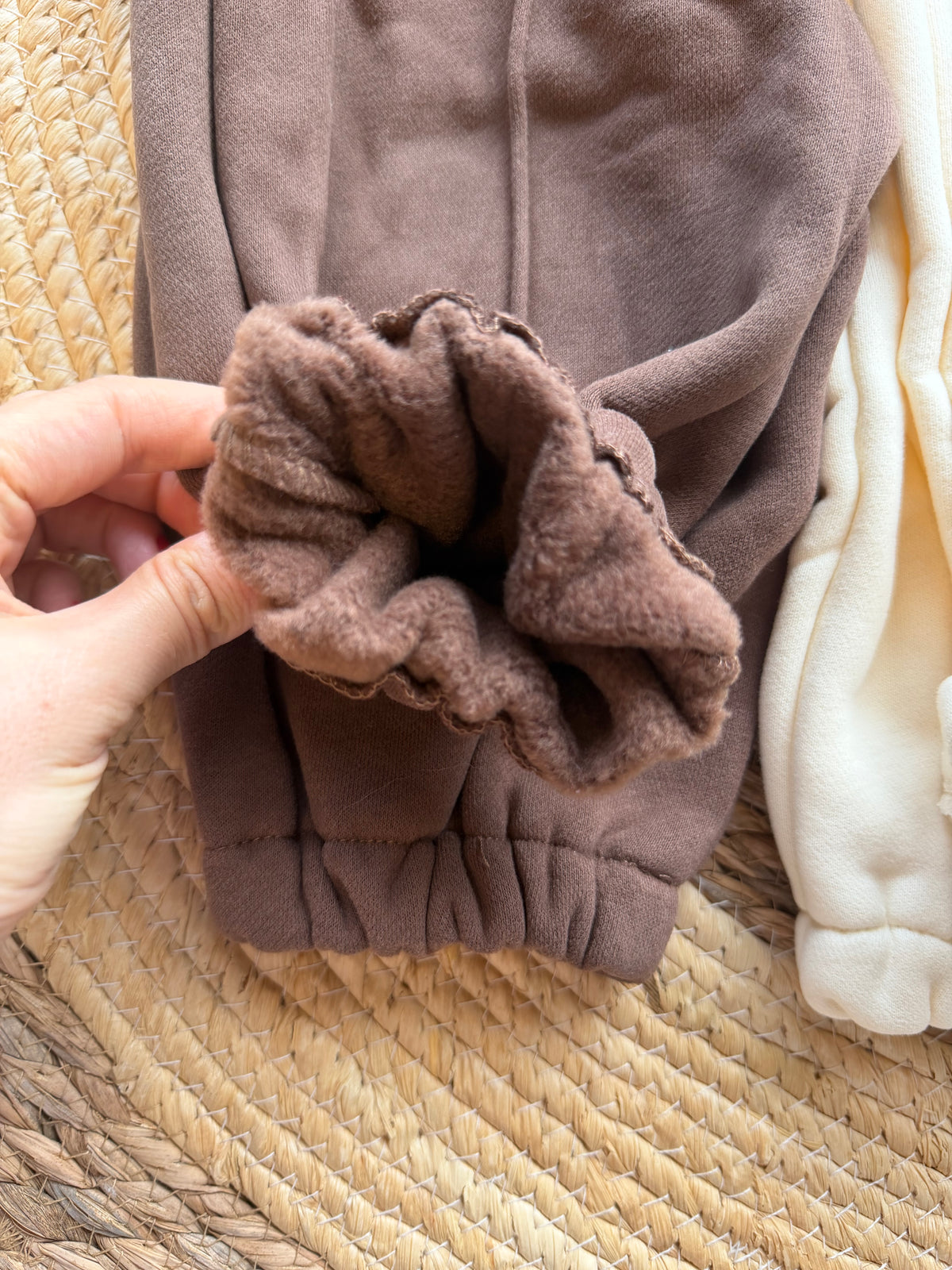 Cozy fleece joggers