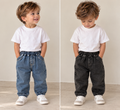 Denim pants blue &amp; black