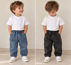 Denim pants blue &amp; black