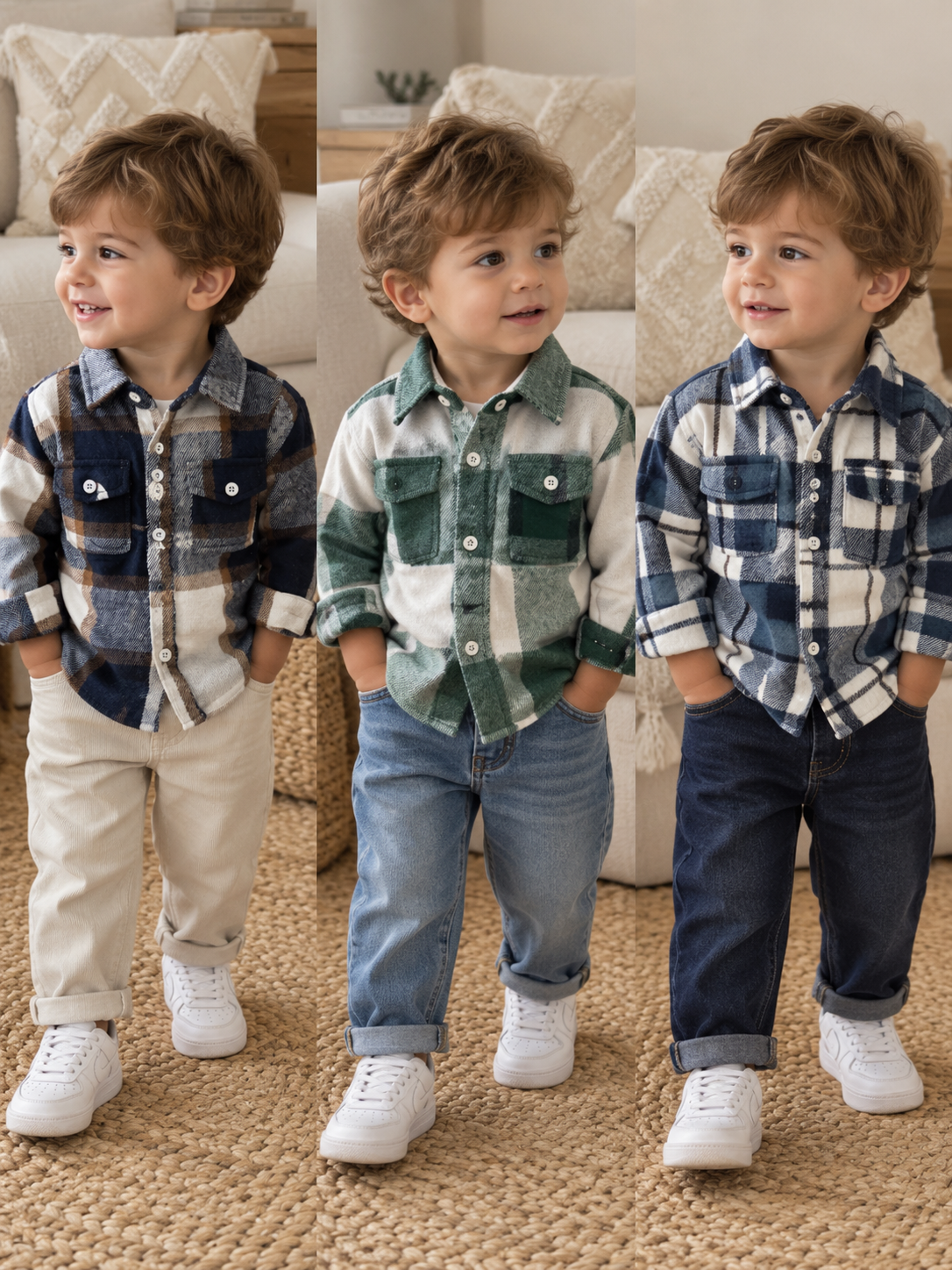Plaid autumn shirts