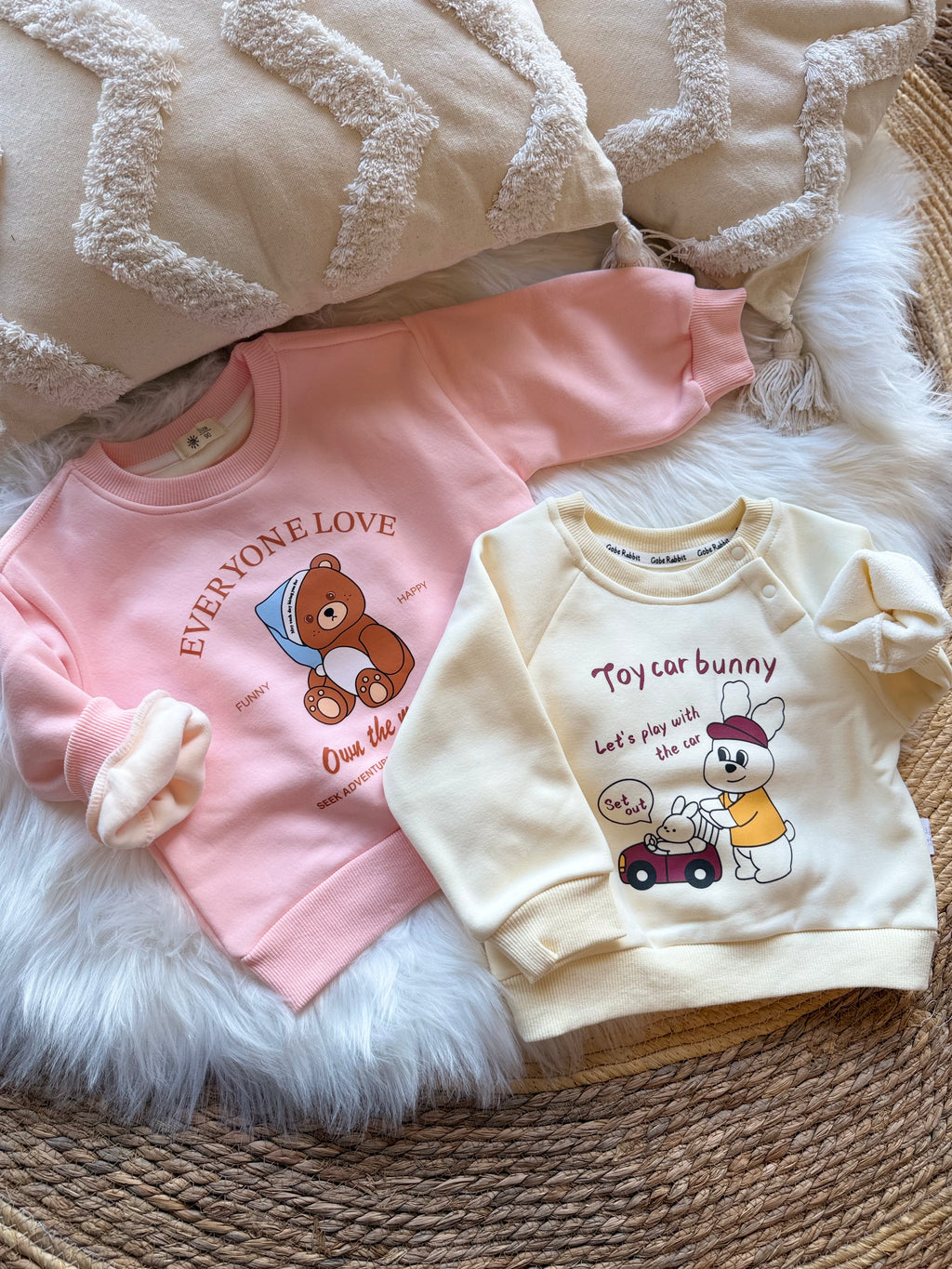 Cozy fleece sweaters