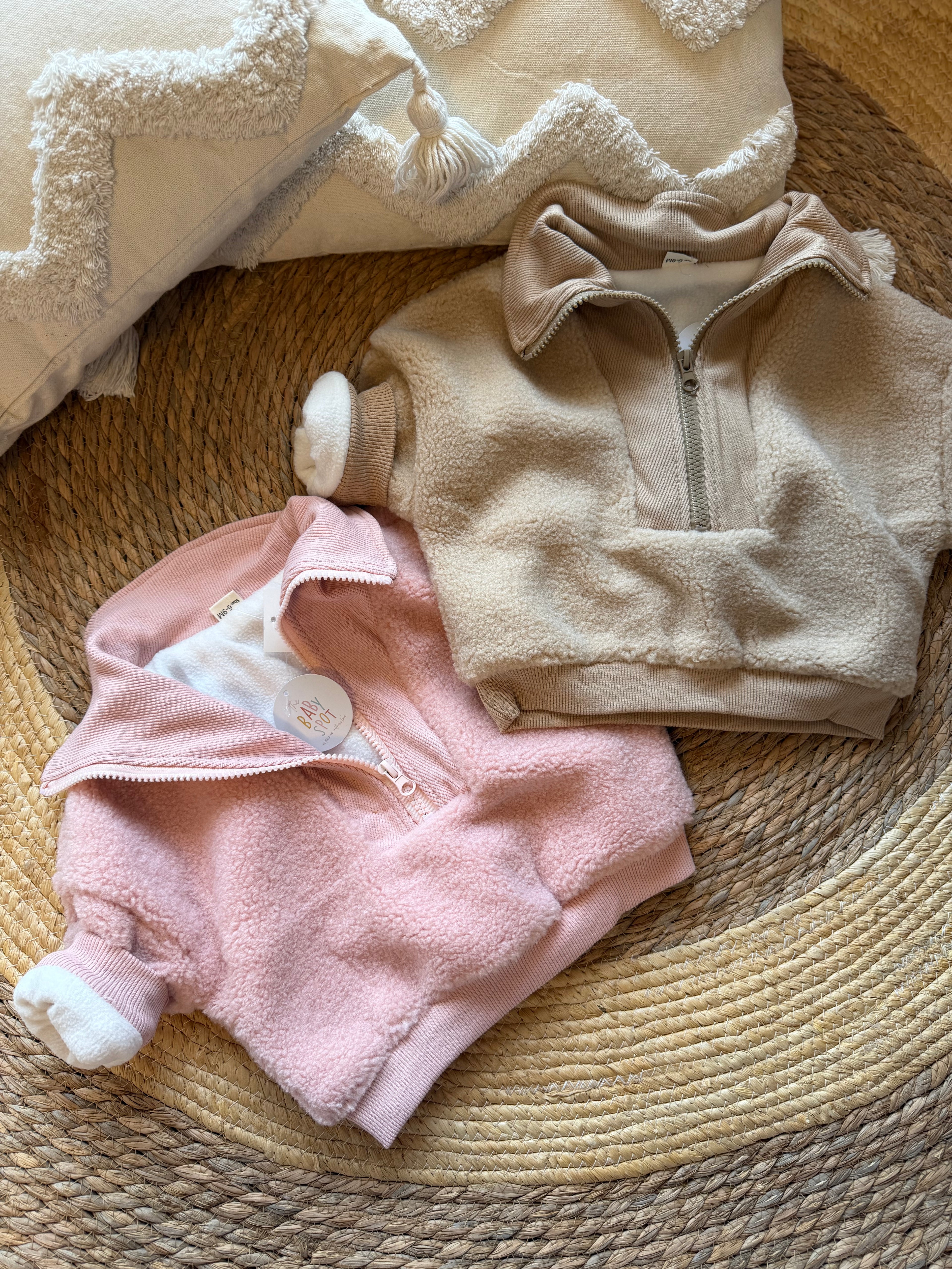 Zip-up sweater