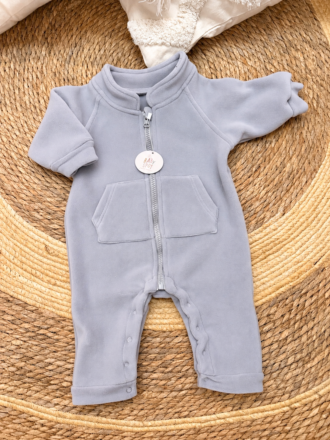 Cozy fleece overall