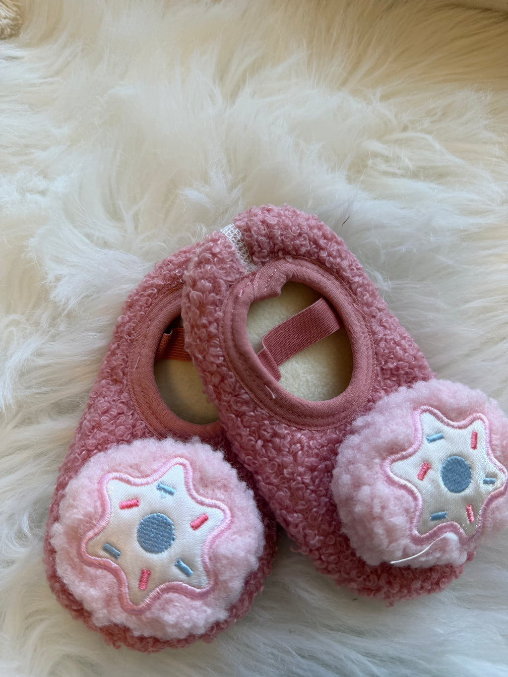 Fluffy slippers