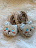 Fluffy slippers