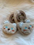Fluffy slippers