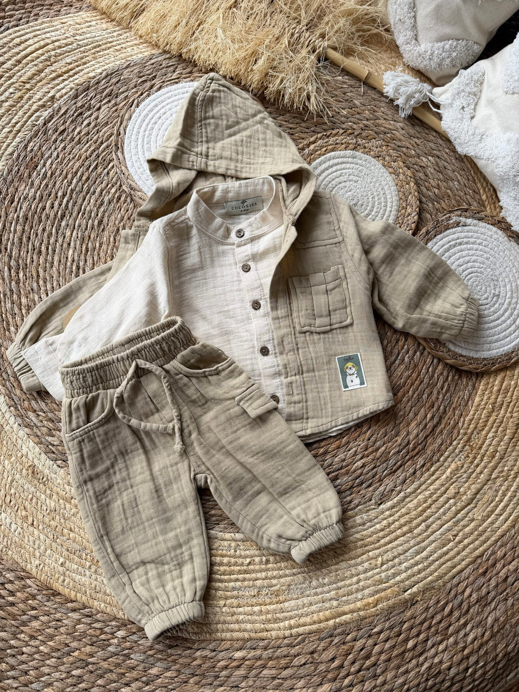 3 pcs Set beige