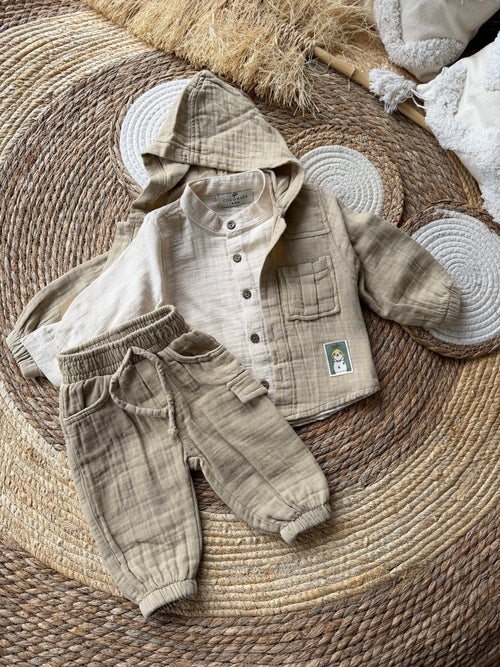3 pcs Set beige