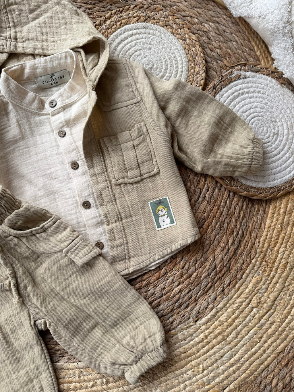 3 pcs Set beige