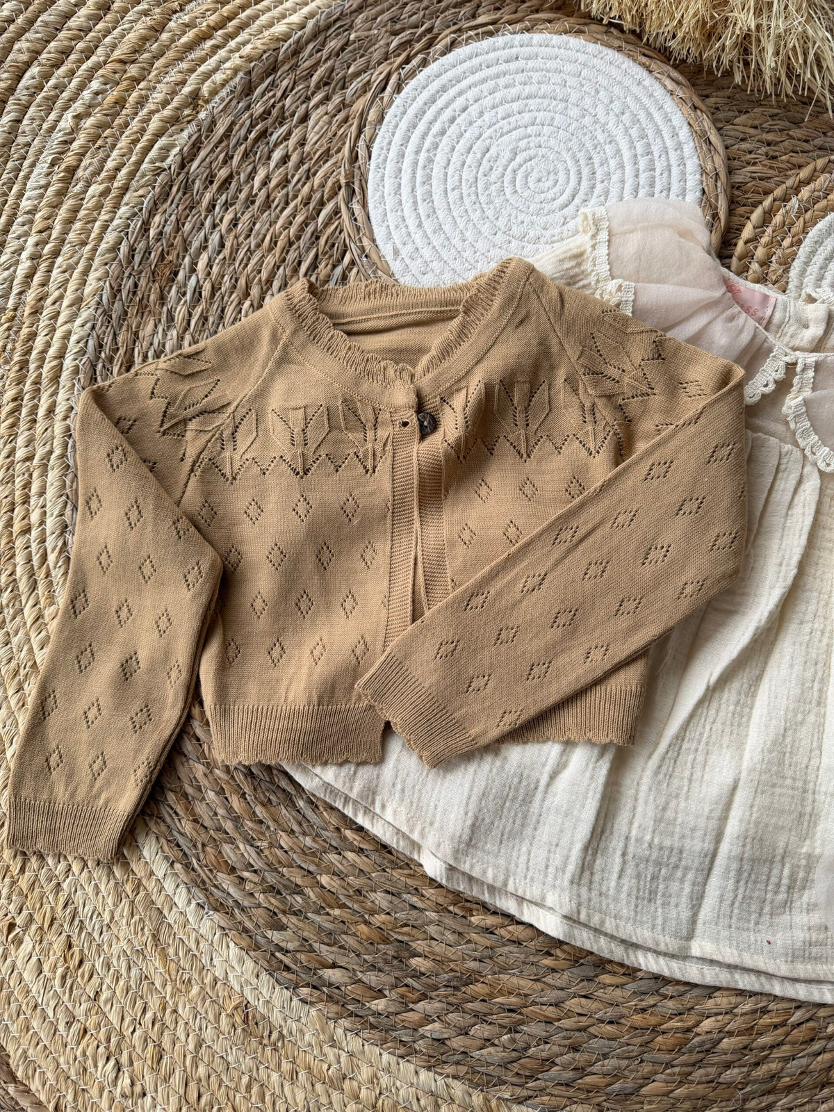 Beige dress 3 pcs