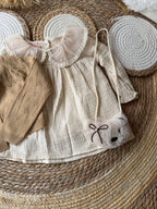 Beige dress 3 pcs