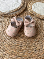 Nude heart ballerine