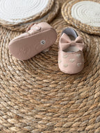 Nude heart ballerine