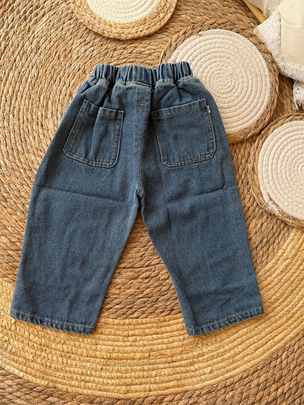 Denim pants blue &amp; black