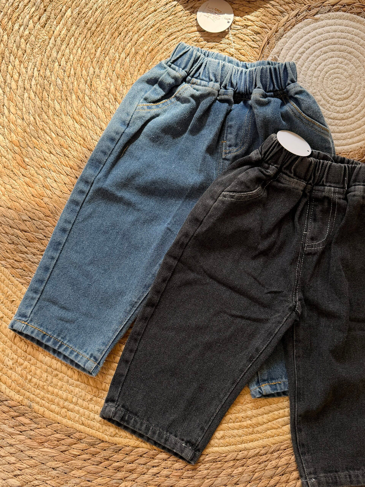 Denim pants blue &amp; black