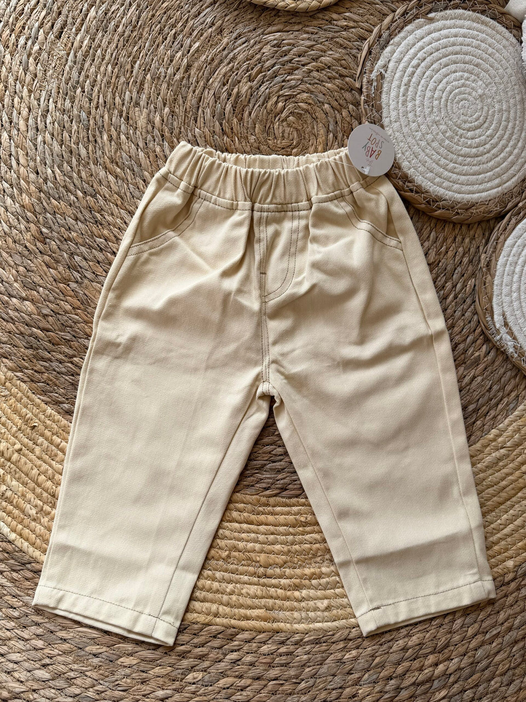 Off white denim pants