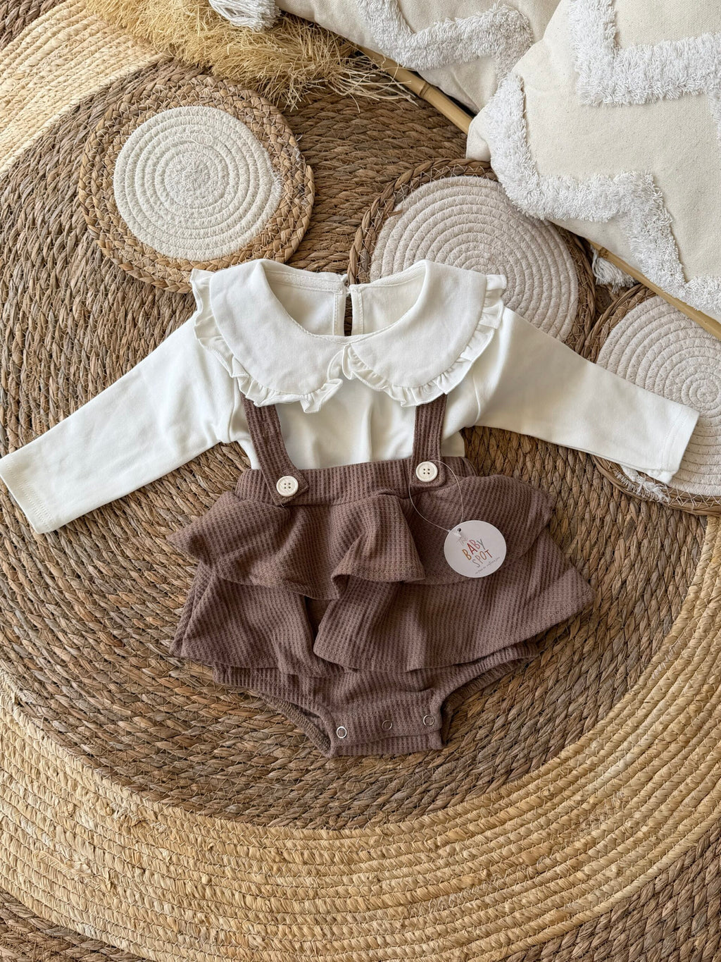 Brown Romper set