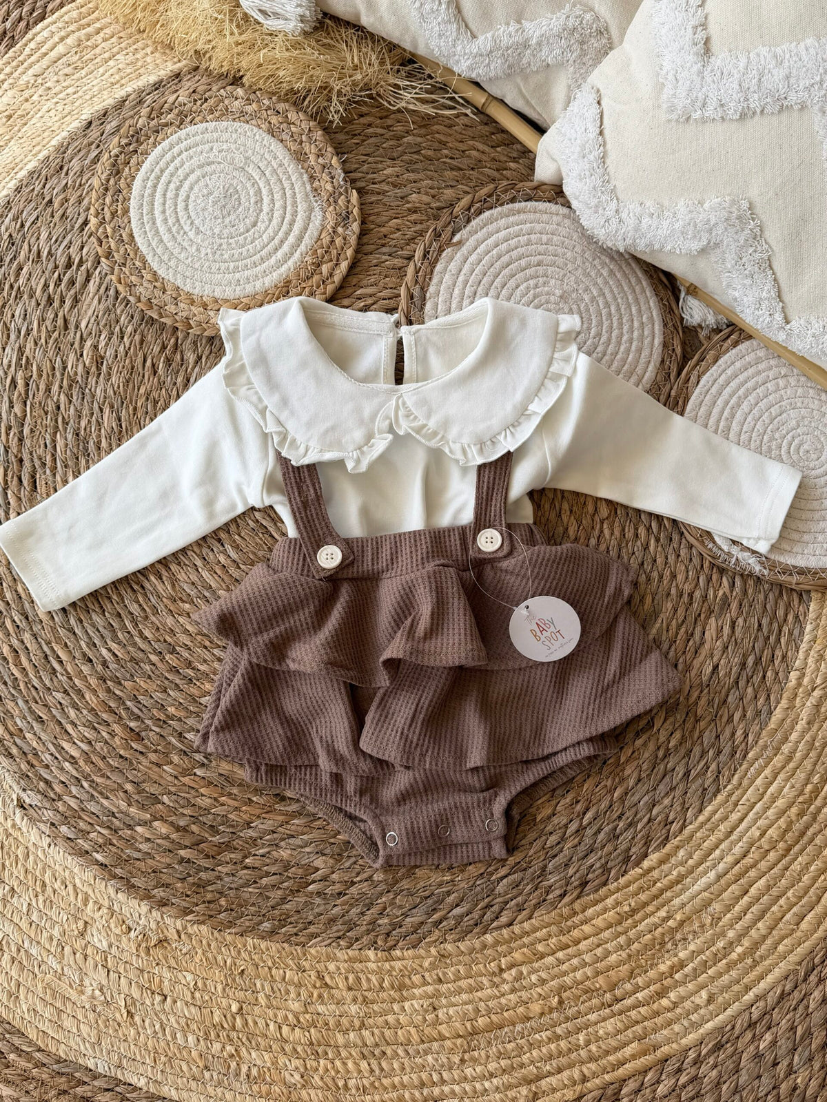 Brown Romper set