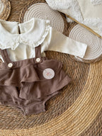 Brown Romper set