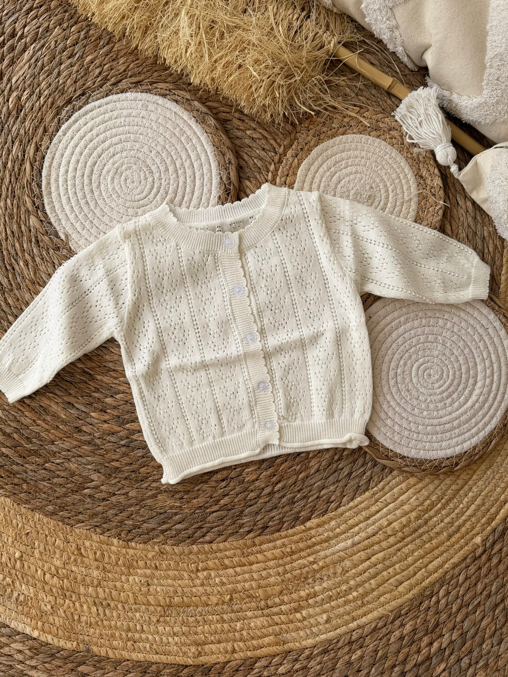 Off white cardigan