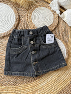 Denim skorts