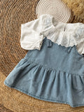 Denim dress set