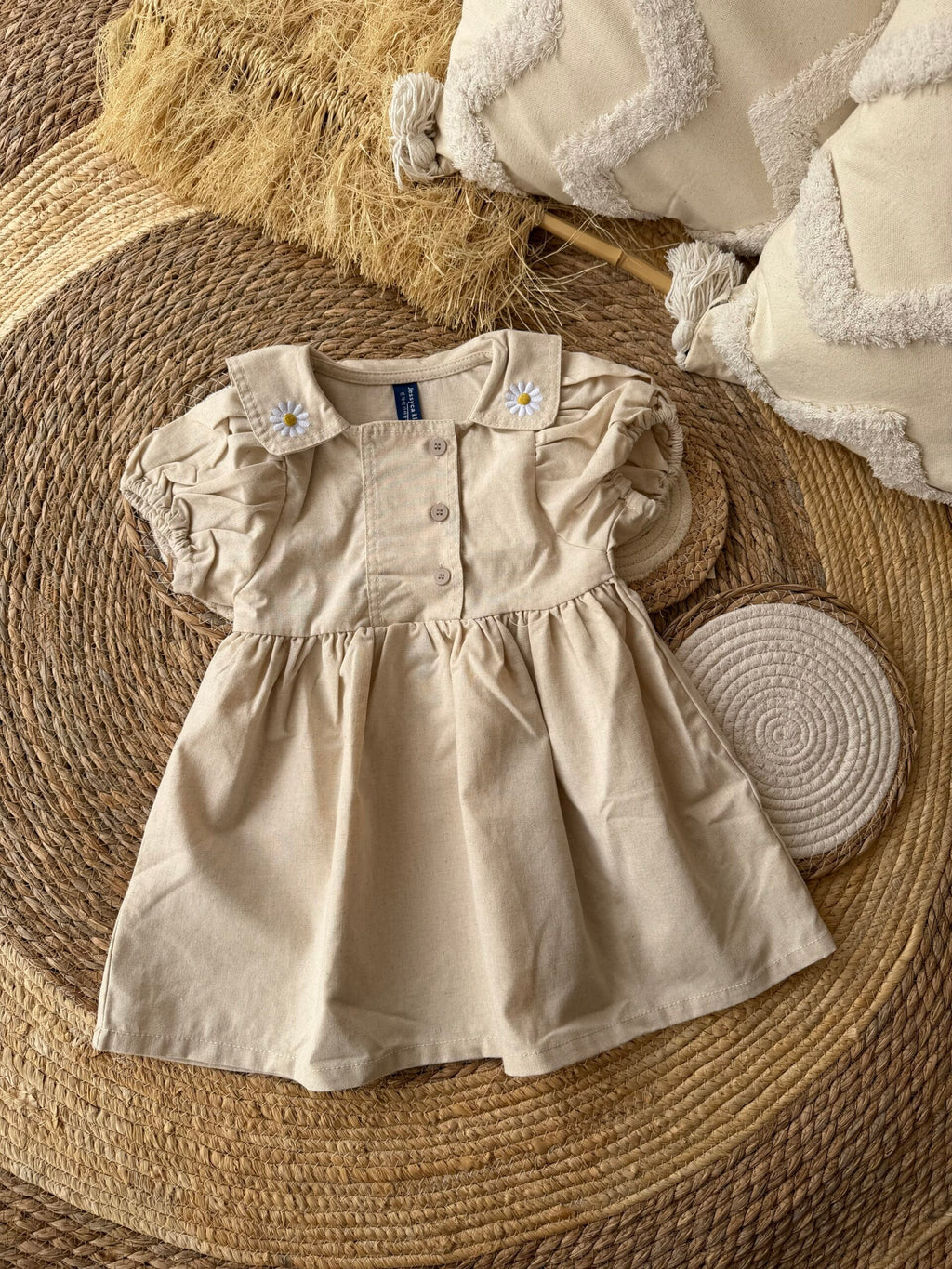 Denim daisy dress