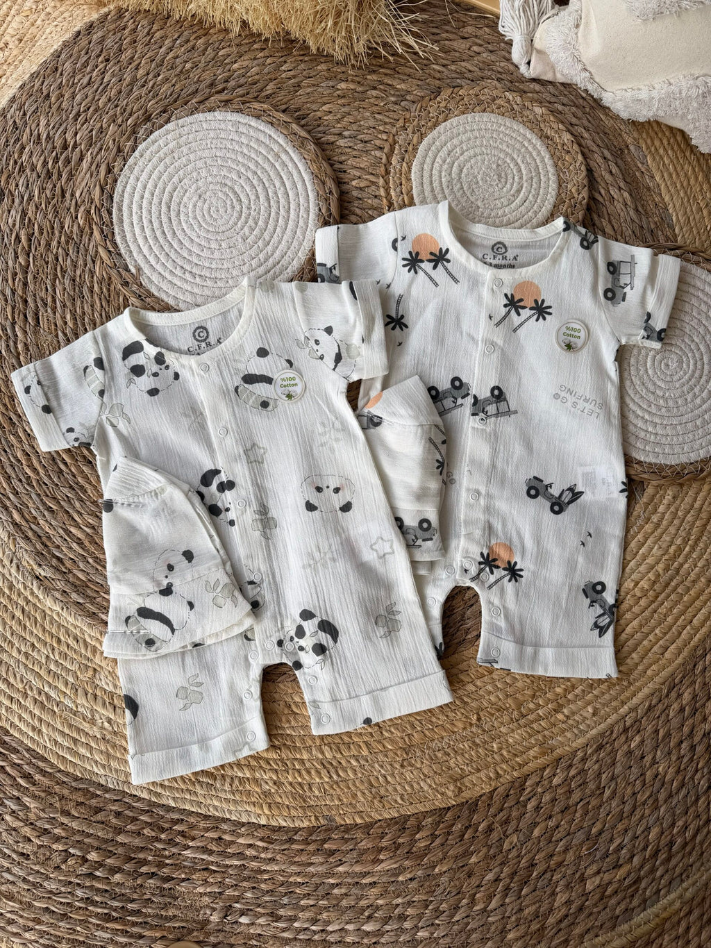 Summer overall set
