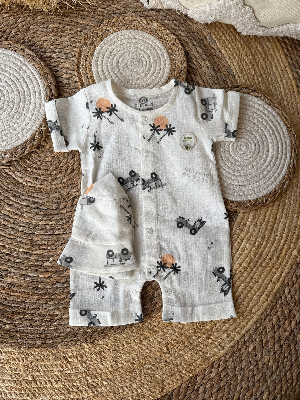 Summer overall set