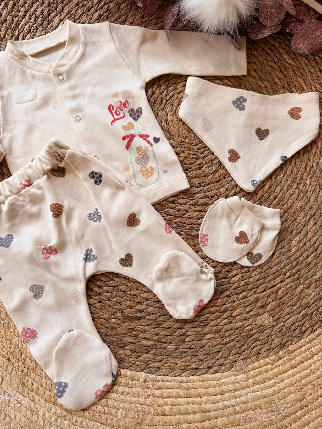 Heart set 5 pcs