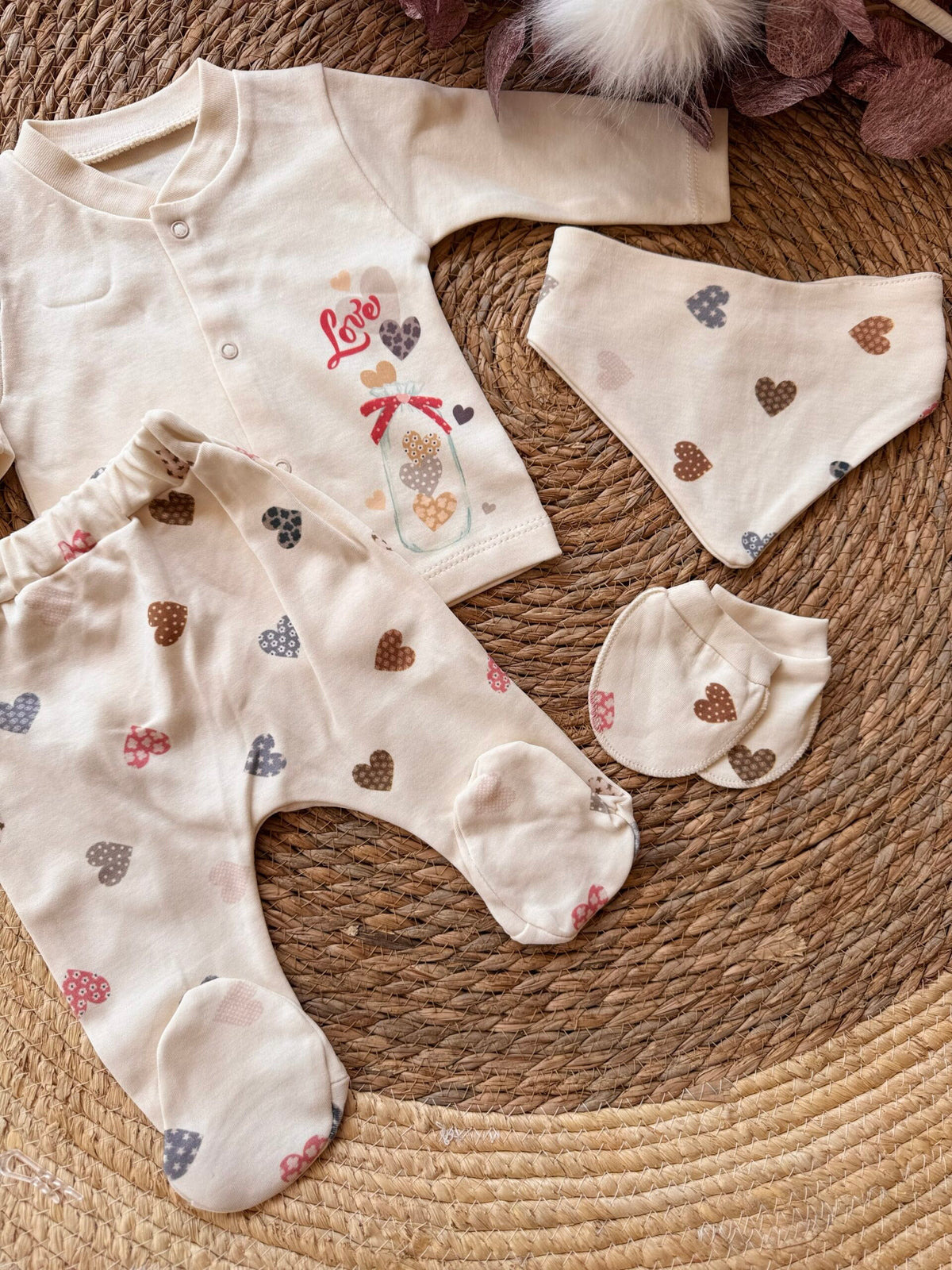 Heart set 5 pcs