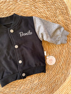 Black and grey jacket