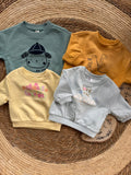 Fleece baby sweater