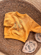 Fleece baby sweater