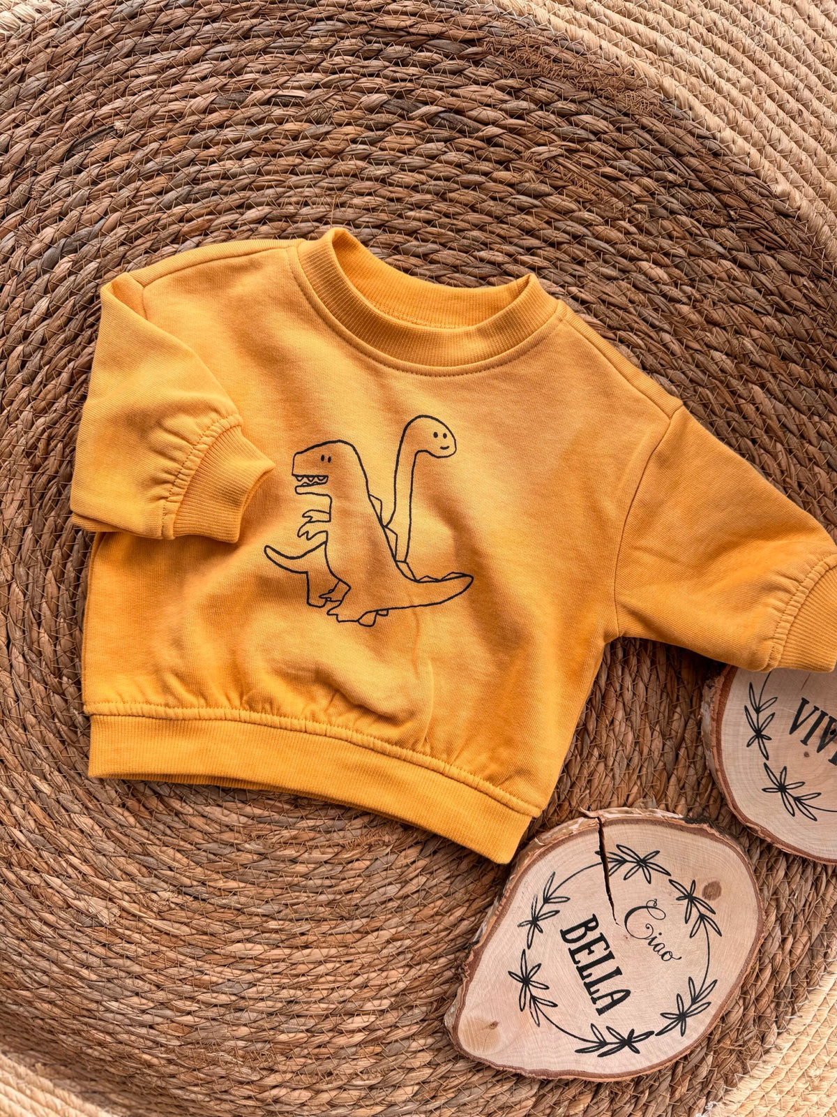 Fleece baby sweater