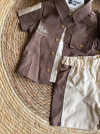 Camping brown set 4 pcs