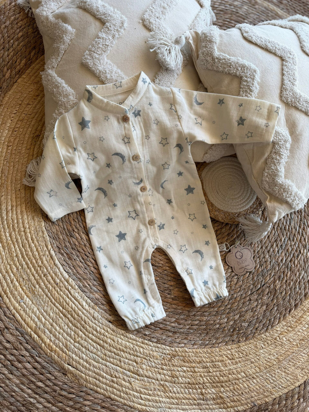 Linen summer overall