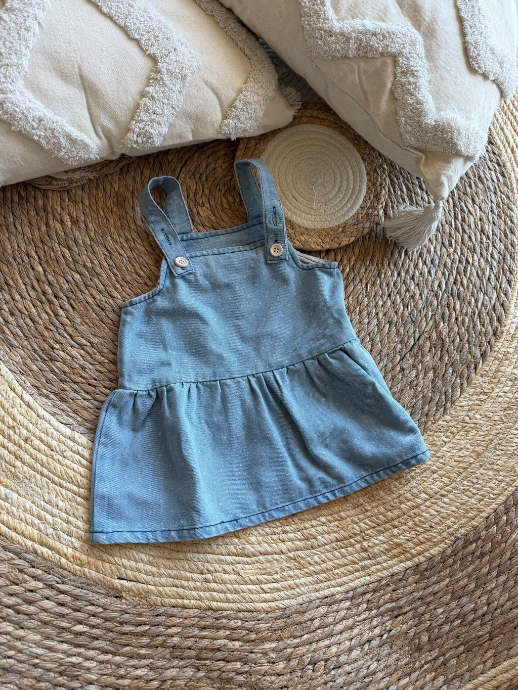 Denim dress salop