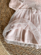 Velvet pink dress