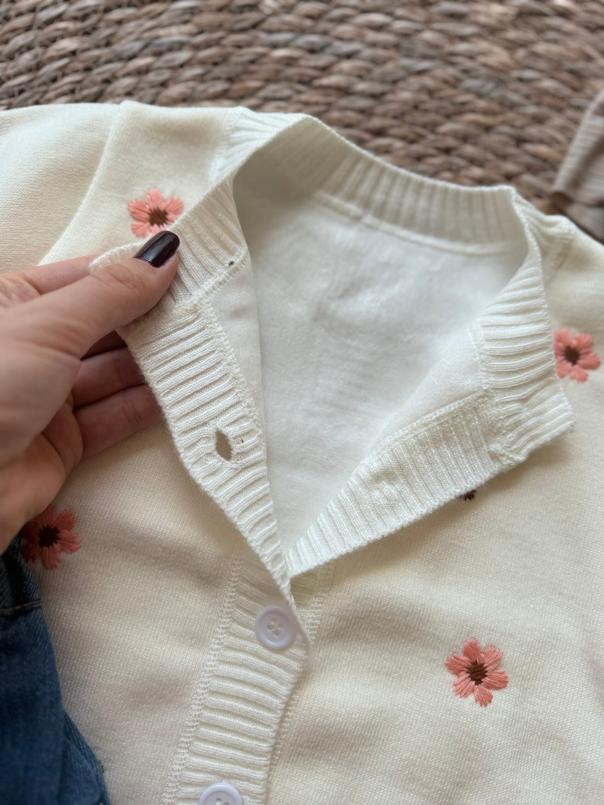 Floral cardigan