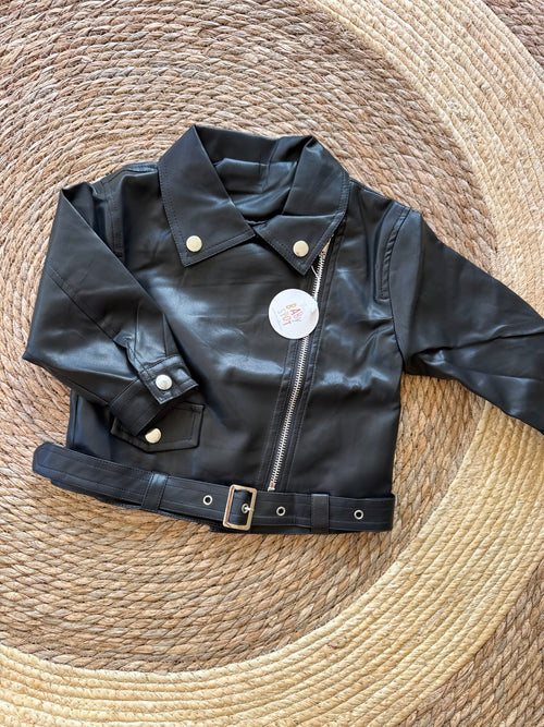 Leather jacket