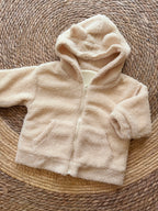 Shearling off white jacket