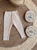 Ribbed Cotton Leggings