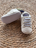 White baby shoes