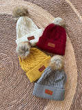 Beanie one pompom