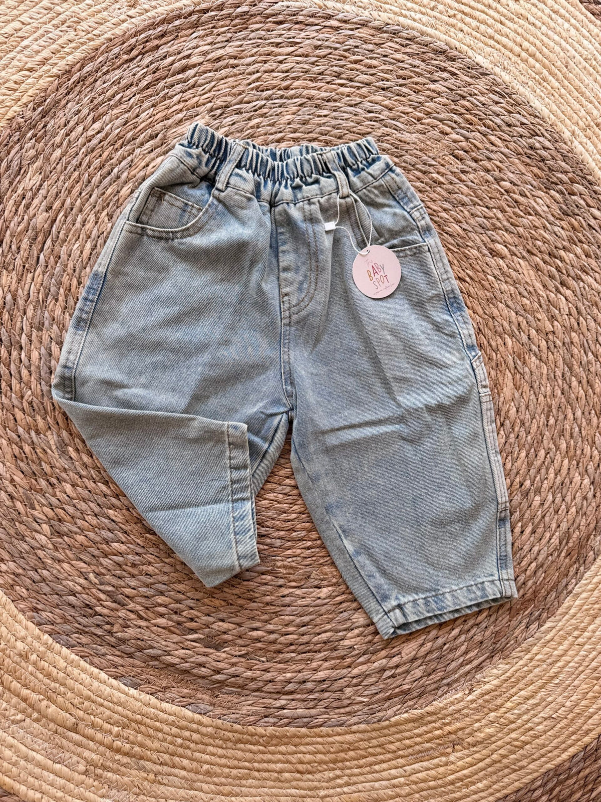 Baggy denim pants
