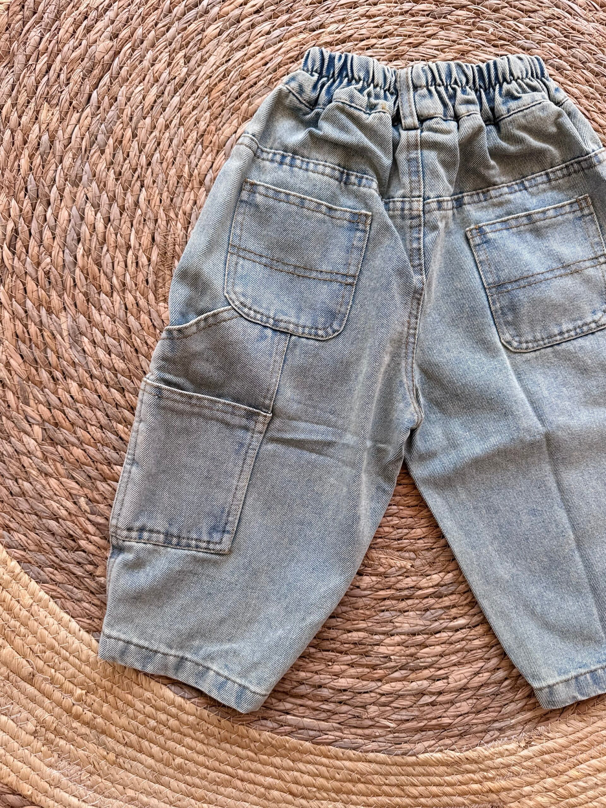 Baggy denim pants